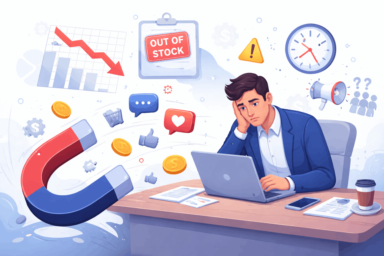 6 دلیل که ممکن است در جذب مشتری شکست بخورید