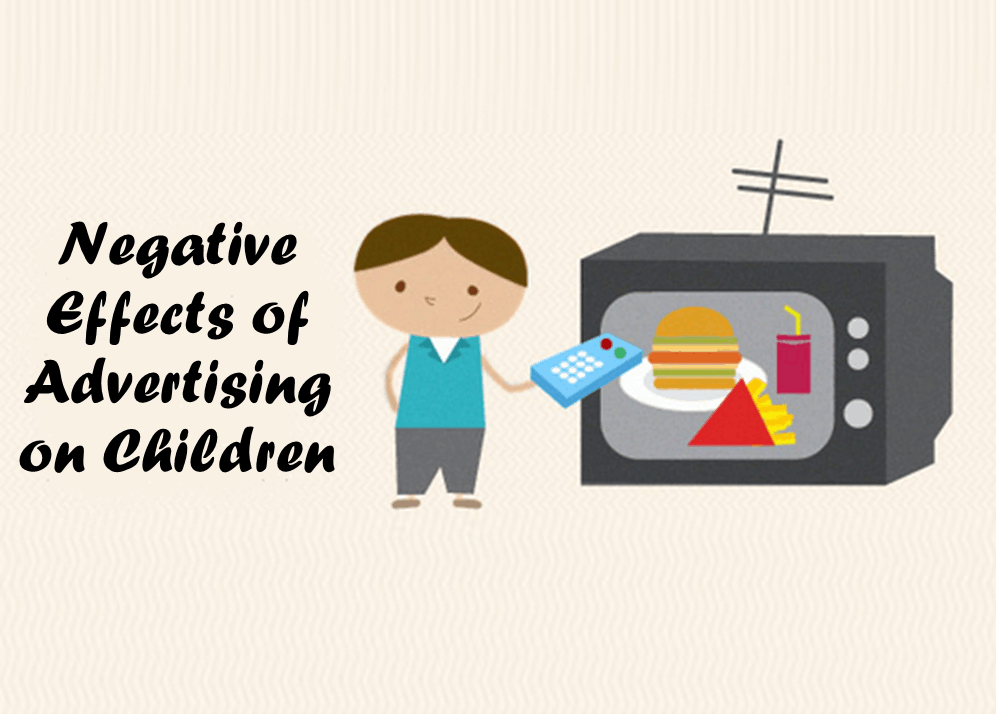 The effect of advertising on children's minds