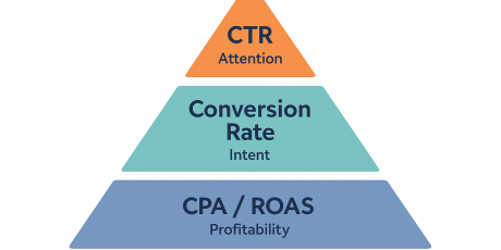 معیارهای کلیدی سنجش عملکرد تبلیغات آنلاین؛ بررسی CTR، CPA و ROAS